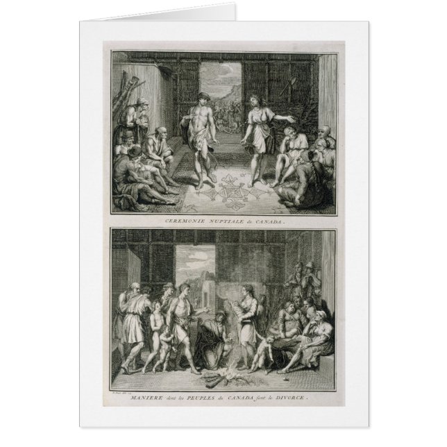 Die Hochzeits-Zeremonie und die Art der Scheidung (Vorne)