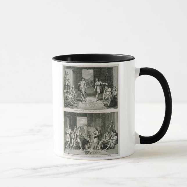 Die Hochzeits-Zeremonie und die Art der Scheidung Tasse (Rechts)