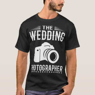 Die Hochzeitsfotografin Funny Fotografy Camera T-Shirt