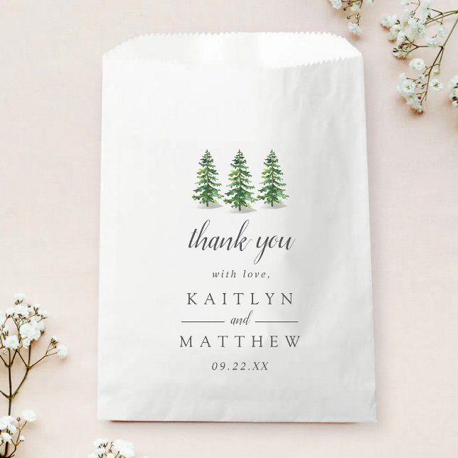 Die Hochzeitskollektion der Pinienwälder Geschenktütchen (Von Creator hochgeladen)