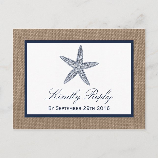 Die Hochzeitskollektion der Seestreitkräfte von Bu Einladungspostkarte (Vorderseite)