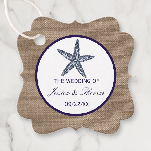 Die Hochzeitskollektion der Seestreitkräfte von Bu Geschenkanhänger (Vorderseite)