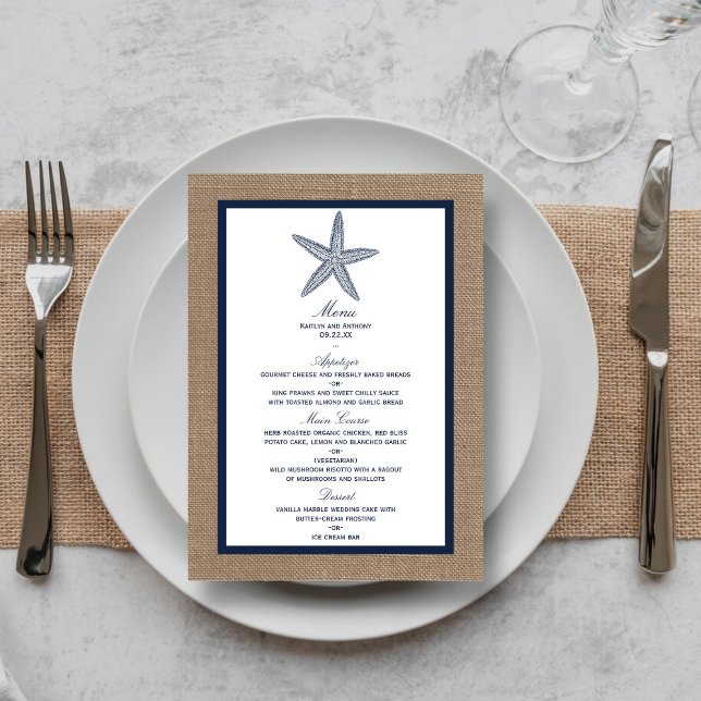 Die Hochzeitskollektion der Seestreitkräfte von Bu Menükarte (Von Creator hochgeladen)