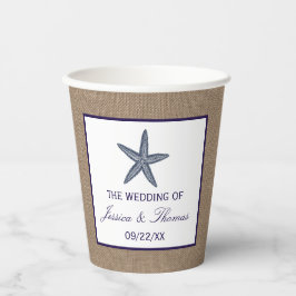 Die Hochzeitskollektion der Seestreitkräfte von Bu Pappbecher