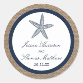 Die Hochzeitskollektion der Seestreitkräfte von Bu Runder Aufkleber