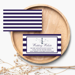 Die Hochzeitskollektion des Leuchtturms Begleitkarte