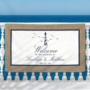 Die Hochzeitskollektion des Nautical Lighthouse Bu Banner