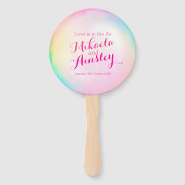 Die Hochzeitsstiftung ist im Luftblasen-Kunstprogr Fächer