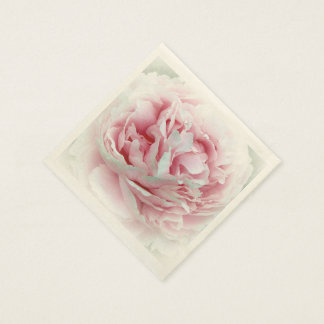 Die Hochzeitsstimmung in der Blume Serviette