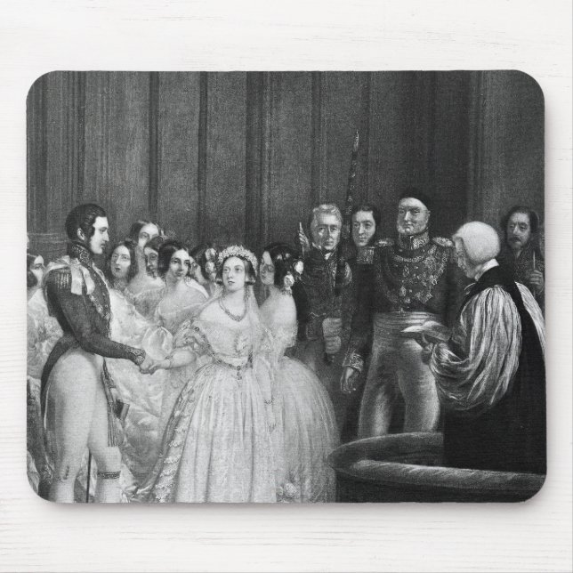 Die Hochzeitszeremonie Mousepad (Vorne)