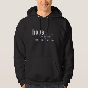 Die Hoffnung auf Krebsbewusstsein unterstützt Pull Hoodie