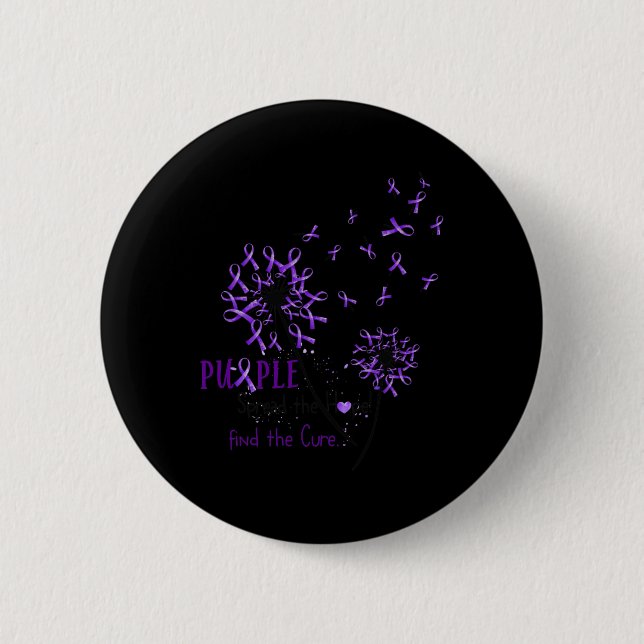 Die Hoffnung finden Sie die Heilung - fibromyalgie Button (Vorderseite)