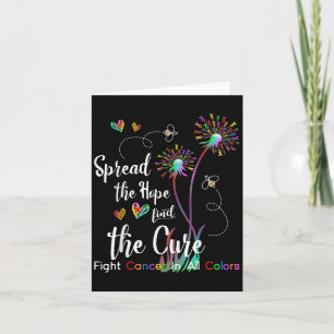 Die Hoffnung verbreiten, die Ausbreitung der Krebs Karte