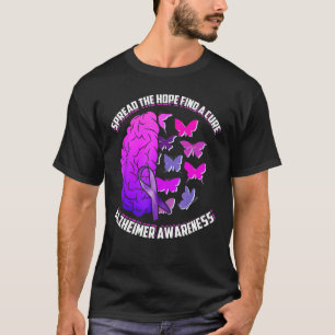 Die Hoffnung zu finden, eine Heilung Alzheimer Bew T-Shirt