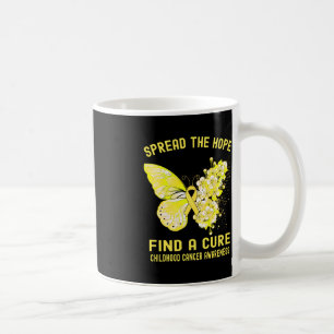 Die Hoffnung zu verbreiten, ein heilendes Krebswis Kaffeetasse