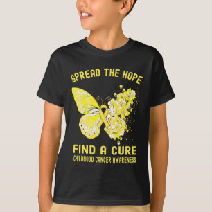 Die Hoffnung zu verbreiten, ein heilendes Krebswis T-Shirt