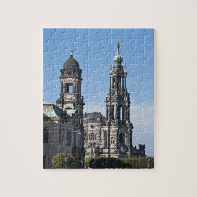 Die Hofkirche Dresden Puzzle (Vertikal)