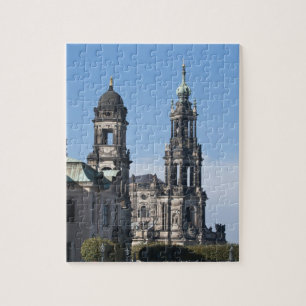 Die Hofkirche (Kirche des Gerichtshofes) Dresden Puzzle