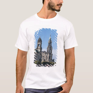 Die Hofkirche (Kirche des Gerichtshofes) Dresden T-Shirt