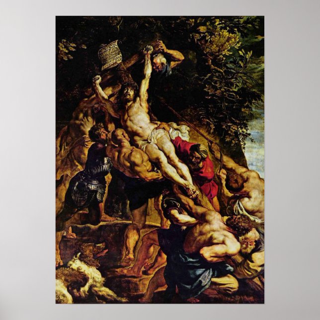 Die Höhe des Kreuzplakats Poster (Vorne)