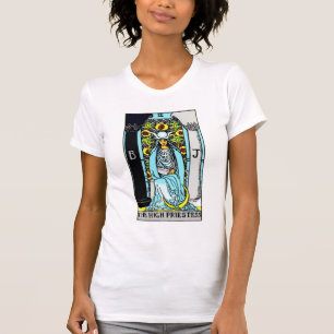 Die hohe Priesterin-Tarot-Karte T-Shirt