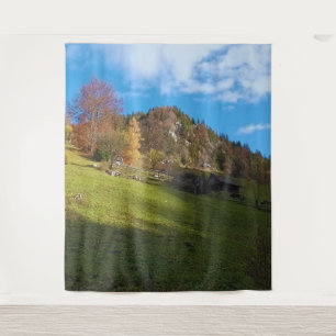Die hohe Wiese - Wilde Natur Rumänien Wandteppich