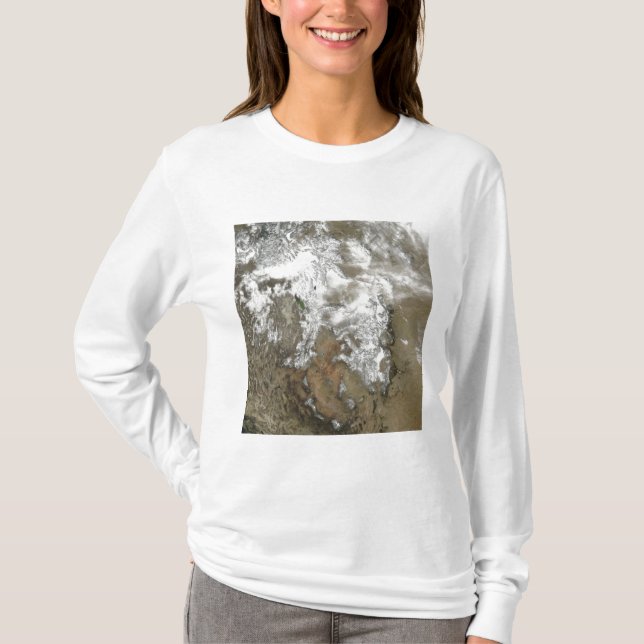 Die hohen Gipfel der Rocky Mountains T-Shirt (Vorderseite)