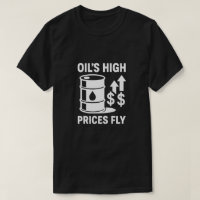 Die hohen Preise des Öls Fly Vintage Gaspumpe Spaß
