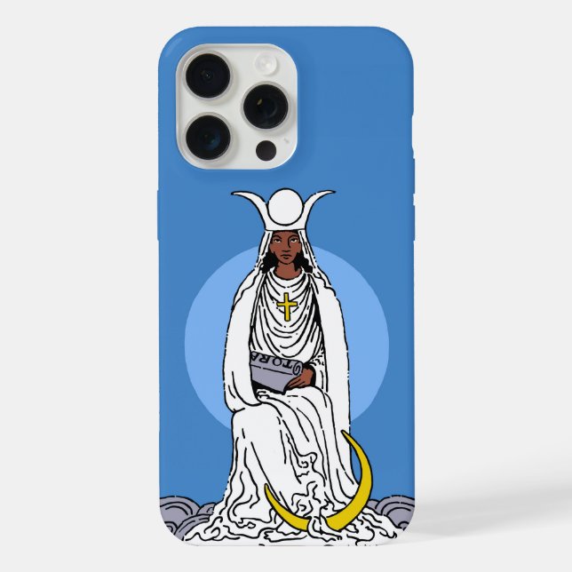 Die Hohepriesterin iPhone Hülle (Rückseite)
