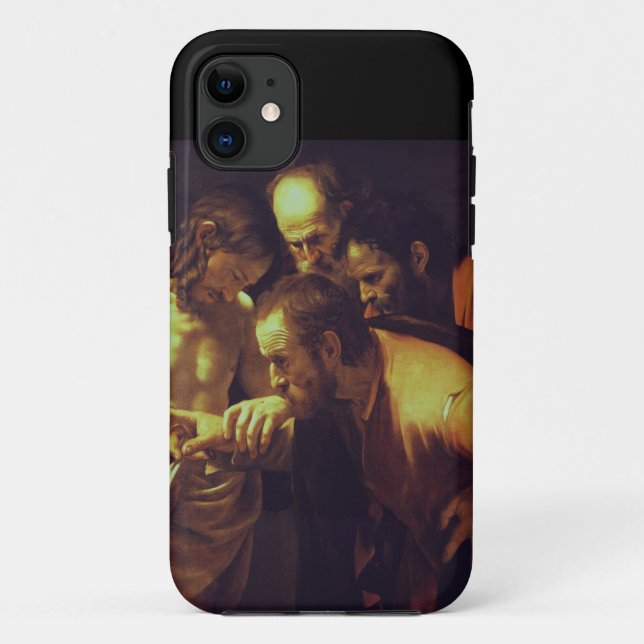 Die Höhepunkte des Heiligen Thomas von Caravaggio Case-Mate iPhone Hülle (Rückseite)