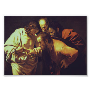 Die Höhepunkte des Heiligen Thomas von Caravaggio Fotodruck