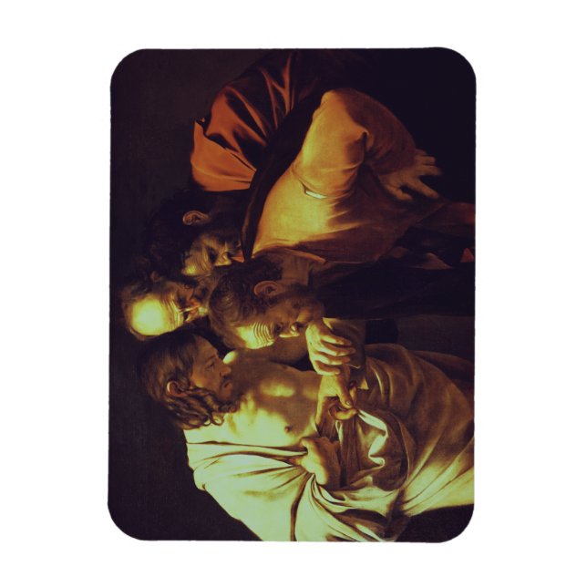 Die Höhepunkte des Heiligen Thomas von Caravaggio Magnet (Vertikal)