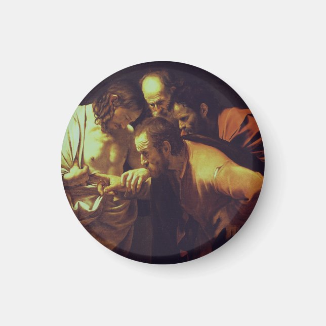 Die Höhepunkte des Heiligen Thomas von Caravaggio Magnet (Vorne)