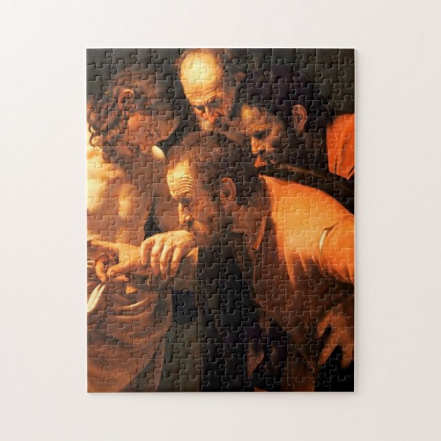 Die Höhepunkte des Heiligen Thomas von Caravaggio Puzzle (Vertikal)