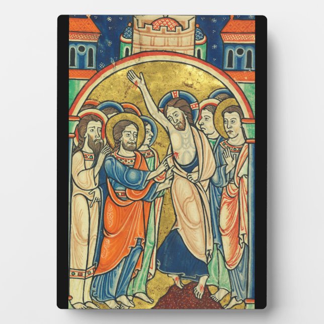 Die Höhepunkte des Heiligen Thomas von Psalter Fotoplatte (Vorderseite)