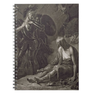 Die Höhle der Verzweiflung, von Spenser, graviert Notizblock