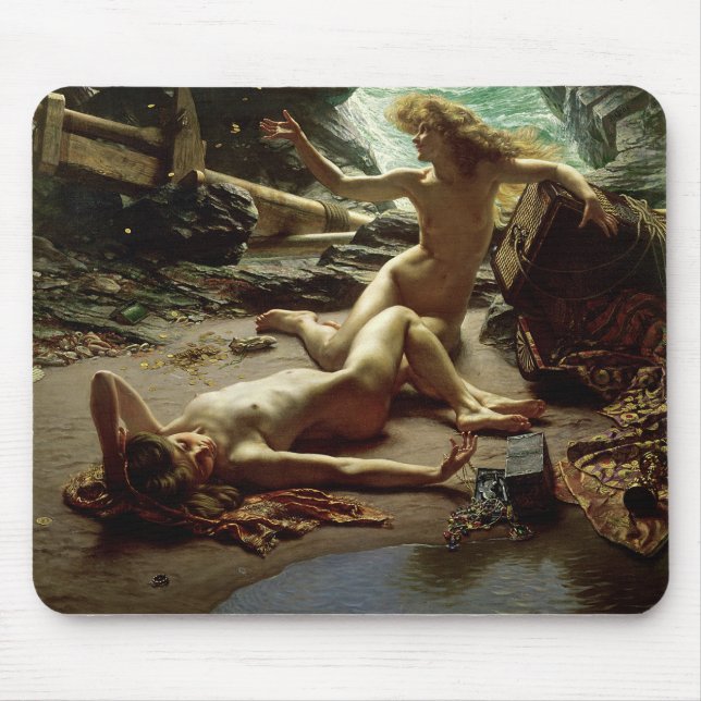 Die Höhle des Sturms Nymphs, 1903 (Öl auf Mousepad (Vorne)