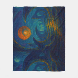Die Höhlenhimmel Fleecedecke