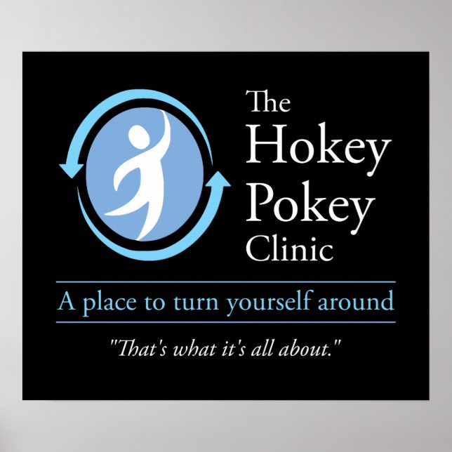 Die Hokey Pokey-Klinik Poster (Vorne)