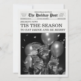 Die Holiday Press Zeitung ist die Saison Einladung