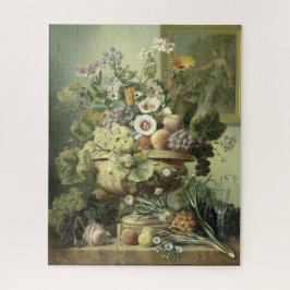Die holländische Kunst lebt noch Blume und Obst Puzzle