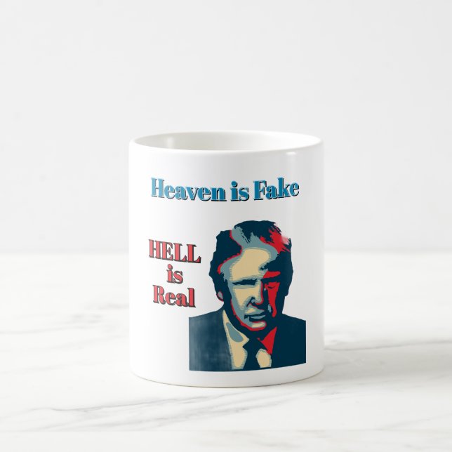 Die Hölle ist real Kaffeetasse (Mittel)