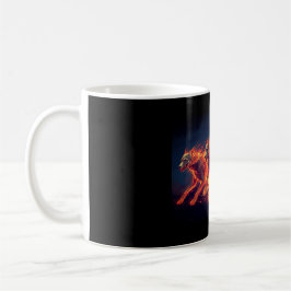 Die Höllenhunde sind in Bewegung Kaffeetasse
