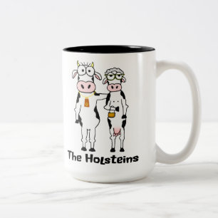 Die Holsteins Zweifarbige Tasse