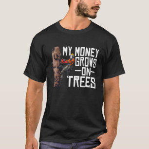 Die Holzbearbeitung meines Geldes wächst auf Baumh T-Shirt