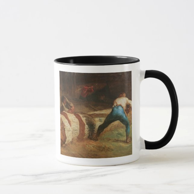 Die hölzernen Säger, 1848 Tasse (Rechts)