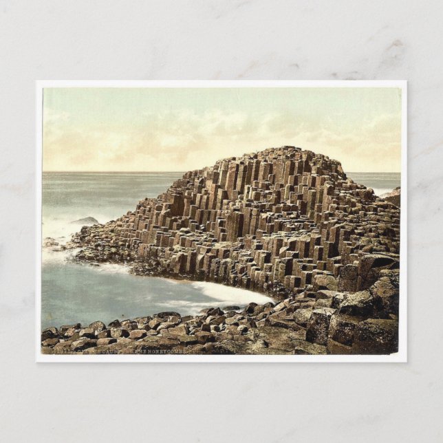 Die Honeycombs. Riesenfaust. Co. Antrim, Irel Postkarte (Vorderseite)