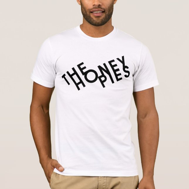 "Die Honig-Torten" (schwarzer Text) T-Shirt (Vorderseite)