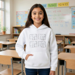 Die Hoodie von Future Architect Blueprint Kid