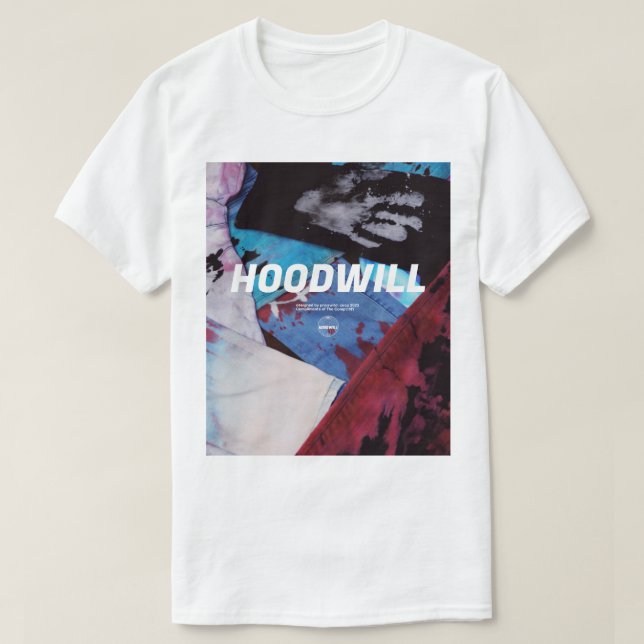 Die Hoodwill Ängste besiegen T-Shirt (Design vorne)